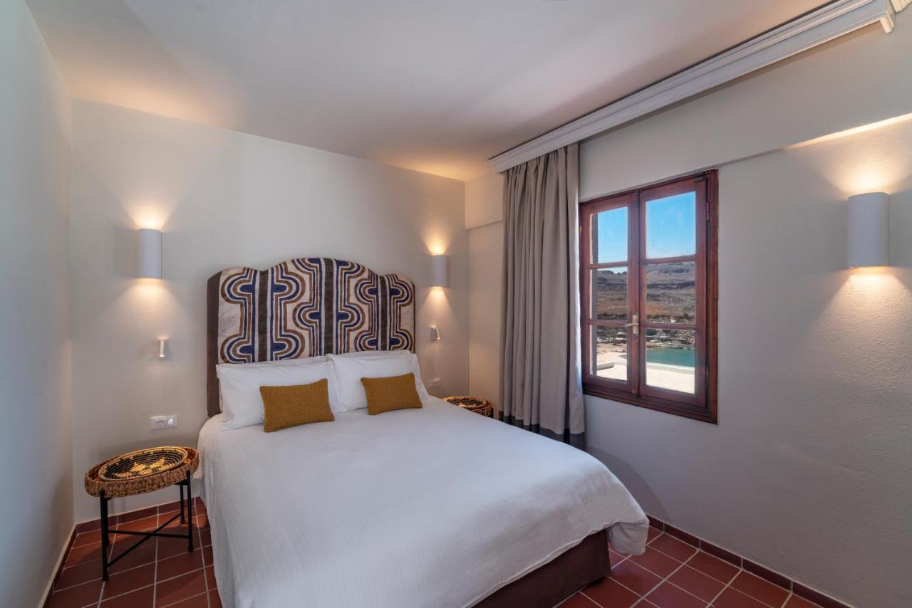 Maris Lindos Suites & Apartments ภายนอก รูปภาพ