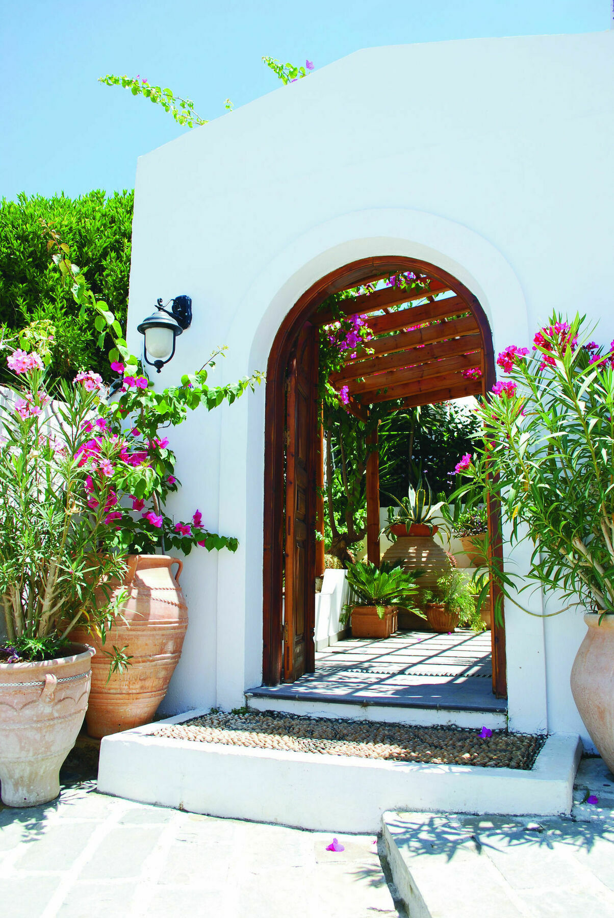Maris Lindos Suites & Apartments ภายนอก รูปภาพ